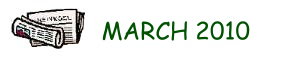 March 2010 Newsletter